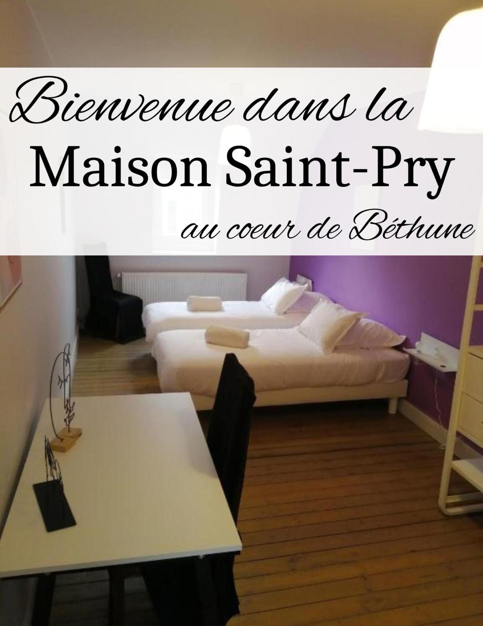 La Maison Saint-Pry Béthune Exteriör bild